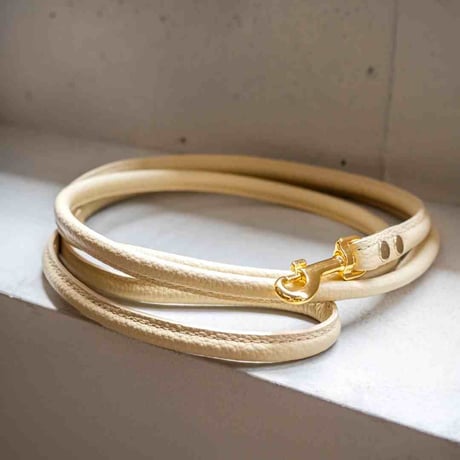 [Collar of Sweden] ベージュ 首輪 スリム