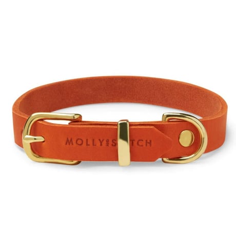 [Molly&Stitch] レザー首輪 MANGO XSからXL
