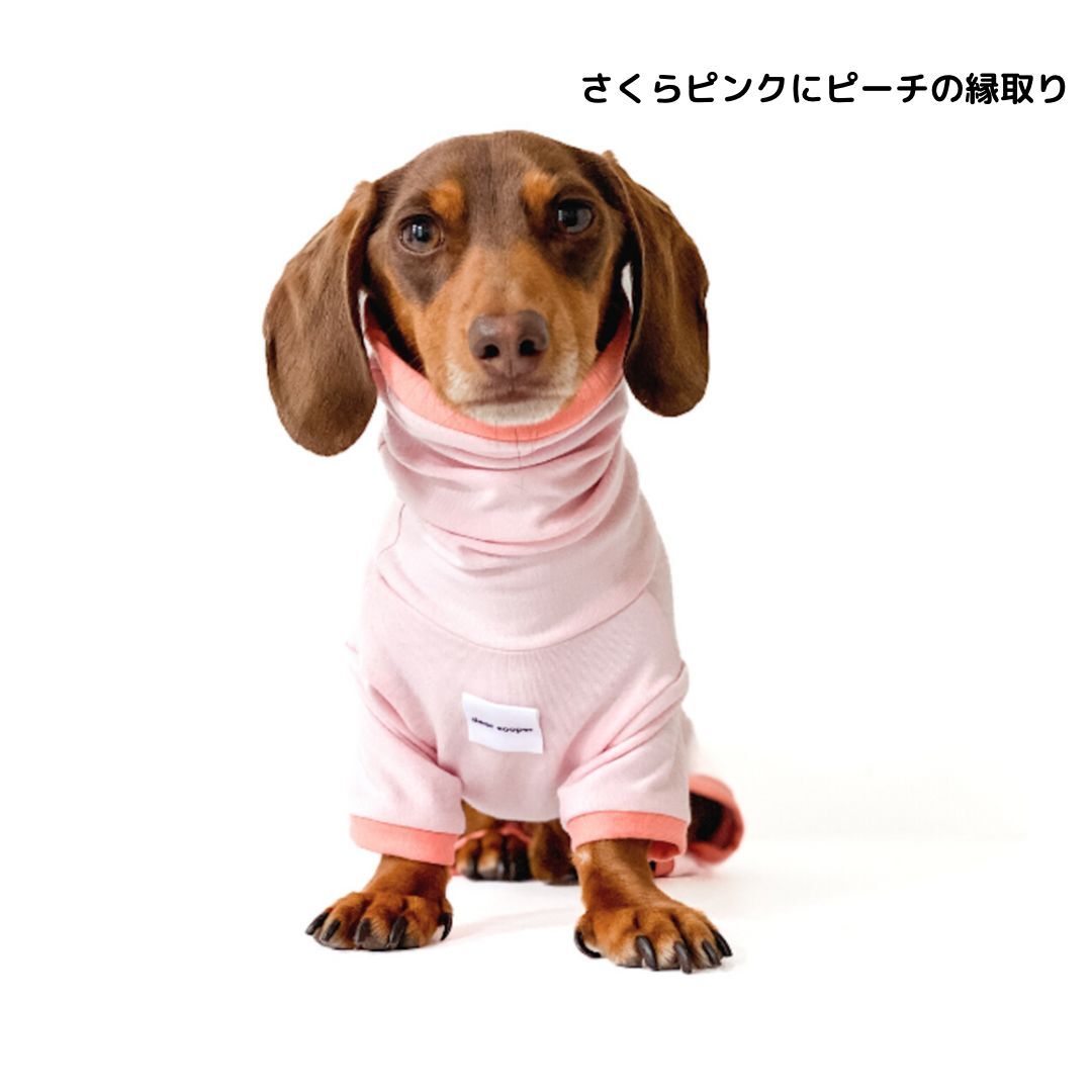 ALPHALICON 防水フード付きジャンプスーツ ピンク 小型犬用 Dear Cooper] ジャンプスーツ 胴長め | モフモフ mof_mof｜北欧デザイン