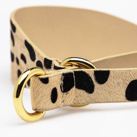 [Collar of Sweden] Leopard ワイド/スリム/ハーフチョーク