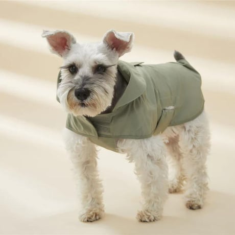 [OVER GLAM]  袖なしレインコート 中大型犬用