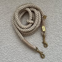 [DREW's]  ロープ ハンズフリーリード ベージュ/カーキー