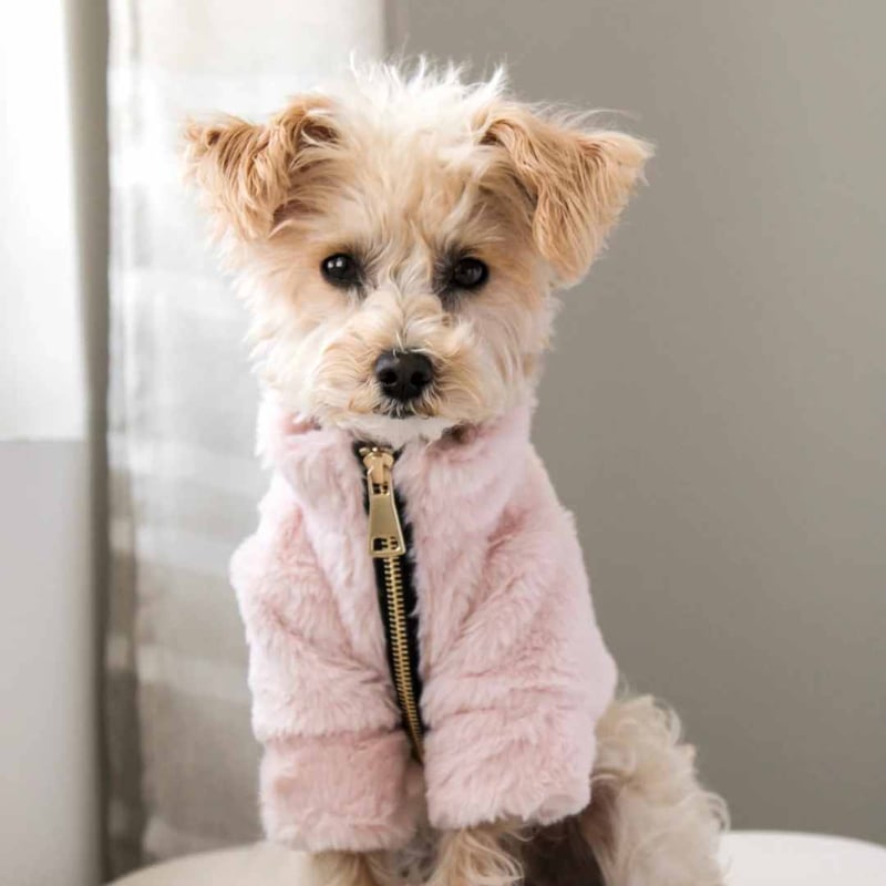 FUR ELISE] モフモフコート サンド/ピンク | モフモフ mof_mof｜北欧