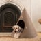[NOOEE PET]  どこでもおうちテント モカブラウン M