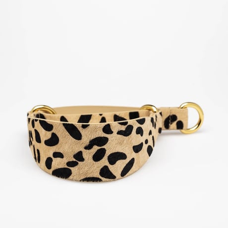 [Collar of Sweden] Leopard ワイド/スリム/ハーフチョーク