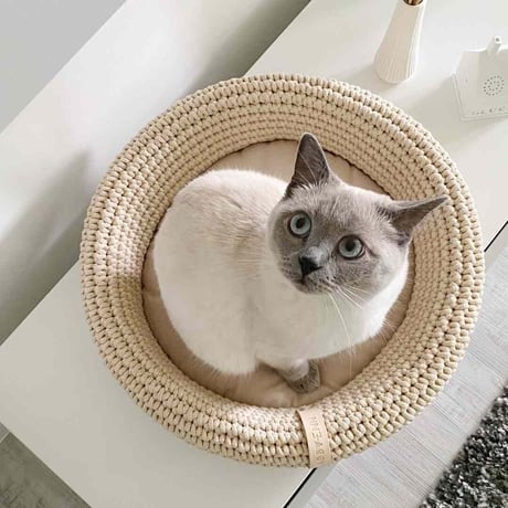 [Labbvenn] COCO Cat Bed ミルクティー