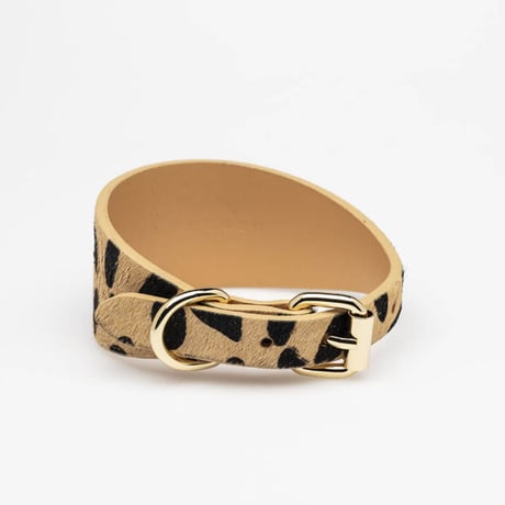 [Collar of Sweden] Leopard ワイド/スリム/ハーフチョーク
