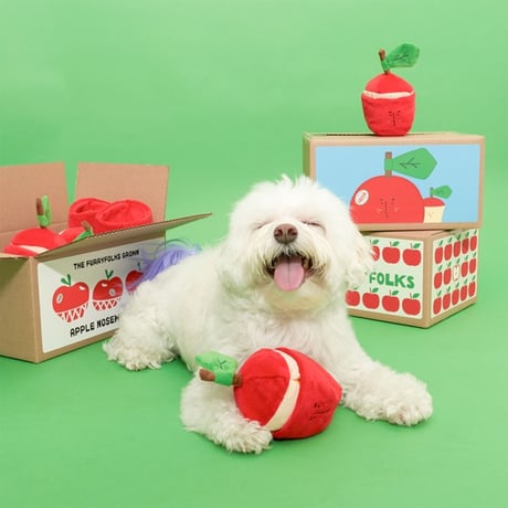 [furryfolks] 不機嫌なりんご ノーズワーク