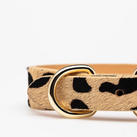 [Collar of Sweden] Leopard ワイド/スリム/ハーフチョーク