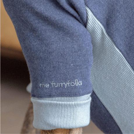 [furryfolks]  High Neck Jumpsuit ネイビー (XSラスト１点）