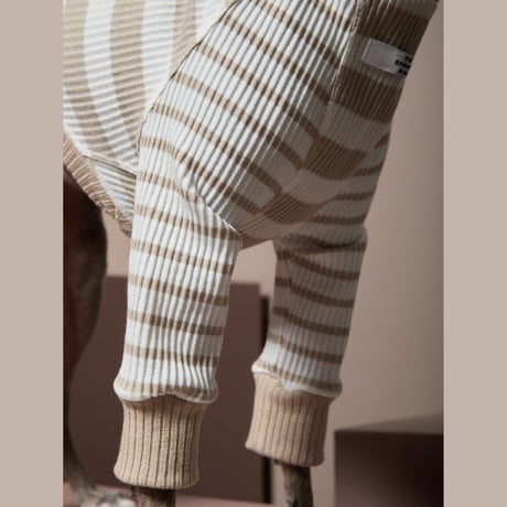 [Striped Dog]  ハイネック リブ ボーダー イタグレ用 ２色