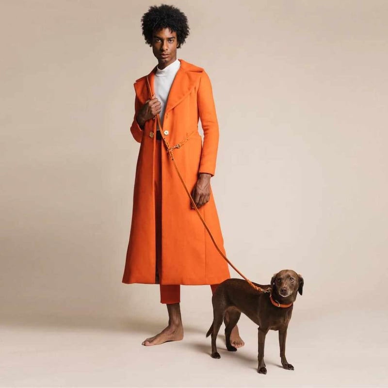 Molly&Stitch] 本革ハンズフリーリード MANGO | モフモフ mof_mof