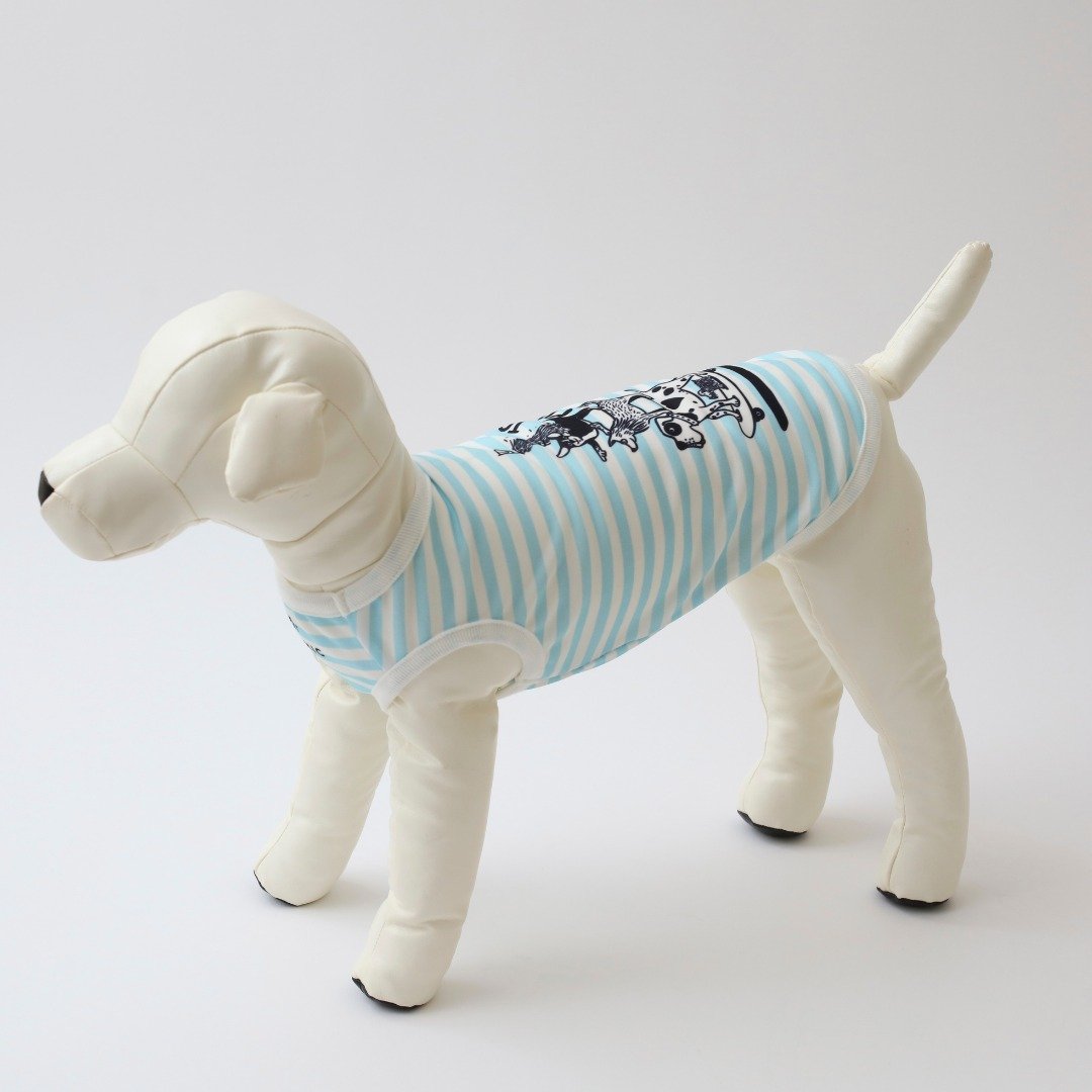 PET SO CHIC] クール タンクトップ SKATEBOARD (XSからXXLまで