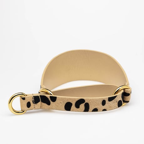 [Collar of Sweden] Leopard ワイド/スリム/ハーフチョーク