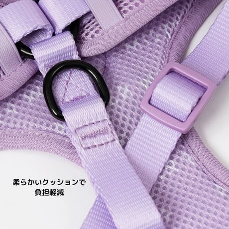 [MR WOOF]  メッシュハーネス 6色