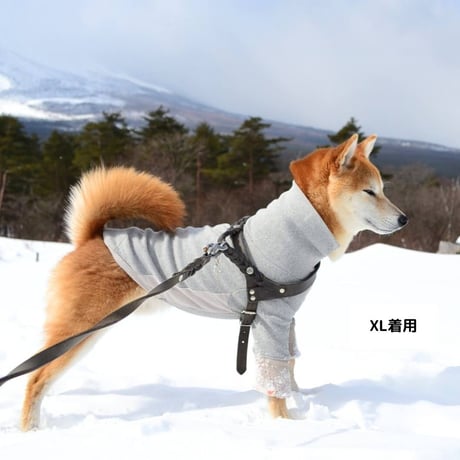 [furryfolks]  High Neck Tee ビンテージレッド/ライトグレー