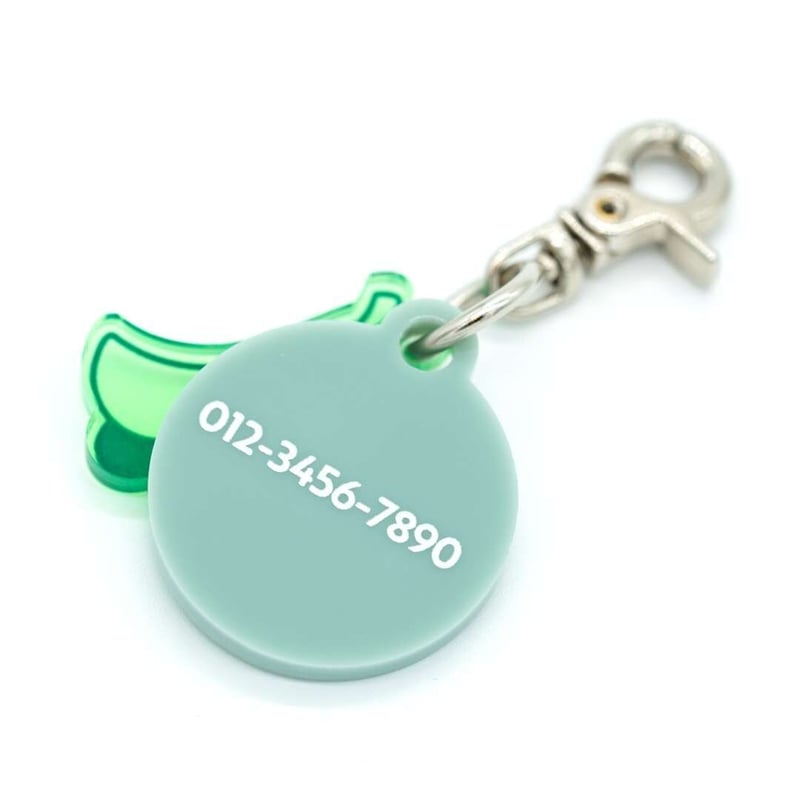 mof-mof] チャーム付き迷子札 | モフモフ mof_mof｜北欧デザインの