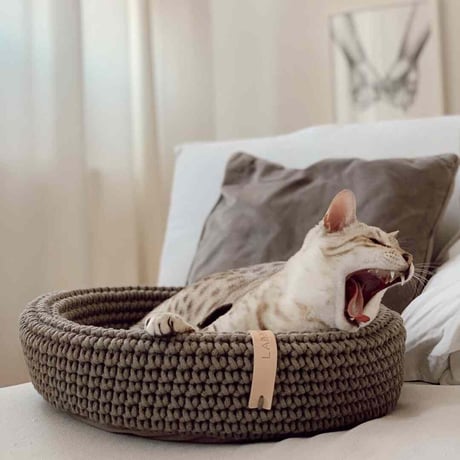[Labbvenn] COCO Cat Bed カフェオレ