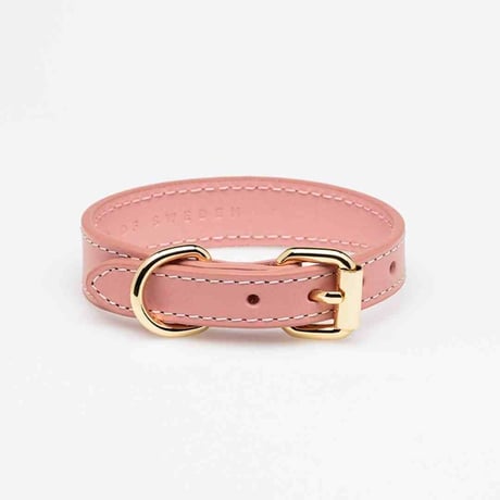 [Collar of Sweden] ピンク 首輪 スリム