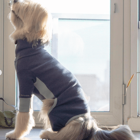 [furryfolks]  High Neck Jumpsuit ネイビー (XSラスト１点）