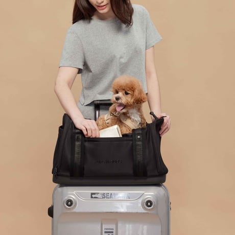 [Pups & Bubs] エアトラベルキャリー ブラック