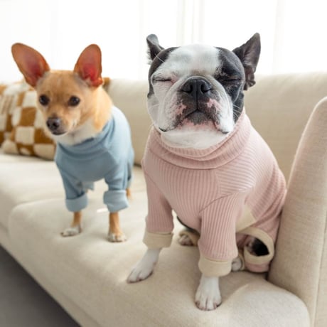 [furryfolks]  ストレッチジャンプスーツ くすみピンク Sから3XLまで