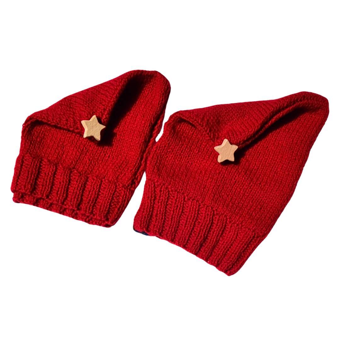 ONLY Wan] クリスマスツリーニット帽 レッド S/L | モフモフ mof_mof｜