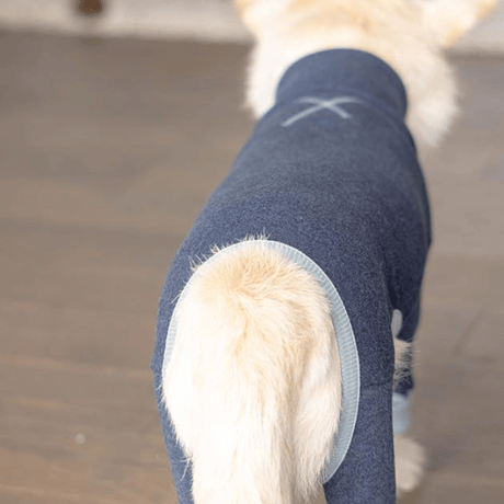 [furryfolks]  High Neck Jumpsuit ネイビー (XSラスト１点）