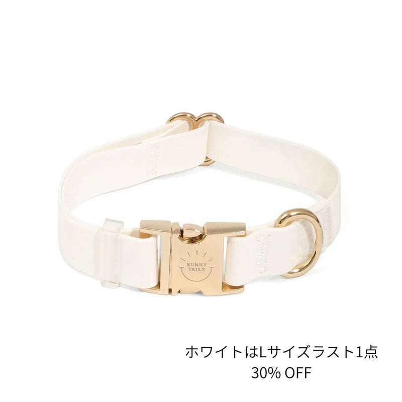 SunnyTails] 防水首輪 S/M/L 6色 (ホワイトLのみ30%OFF) | モフ