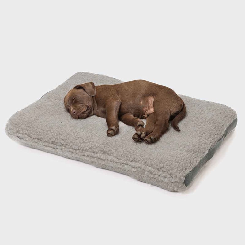 ❤Mサイズ❤ペットベッド♪dopタンバリン ❦グレー✕ピンク