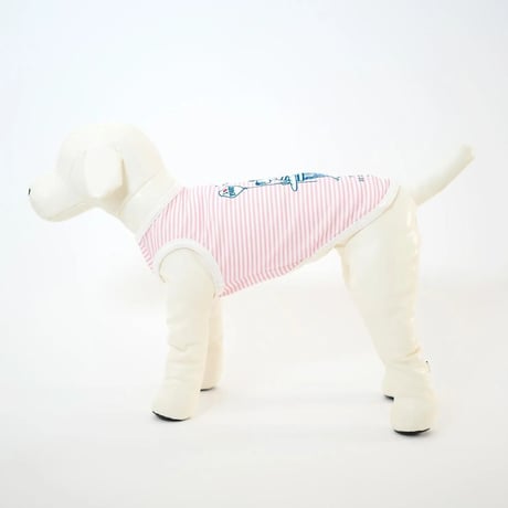 [PET SO CHIC]  クール タンクトップ I LOVE PARIS (XSからXXLまで)