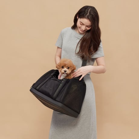 [Pups & Bubs] エアトラベルキャリー ブラック