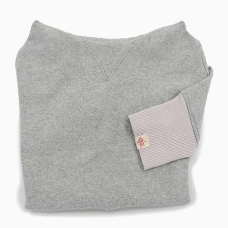 [furryfolks]  High Neck Tee ビンテージレッド/ライトグレー