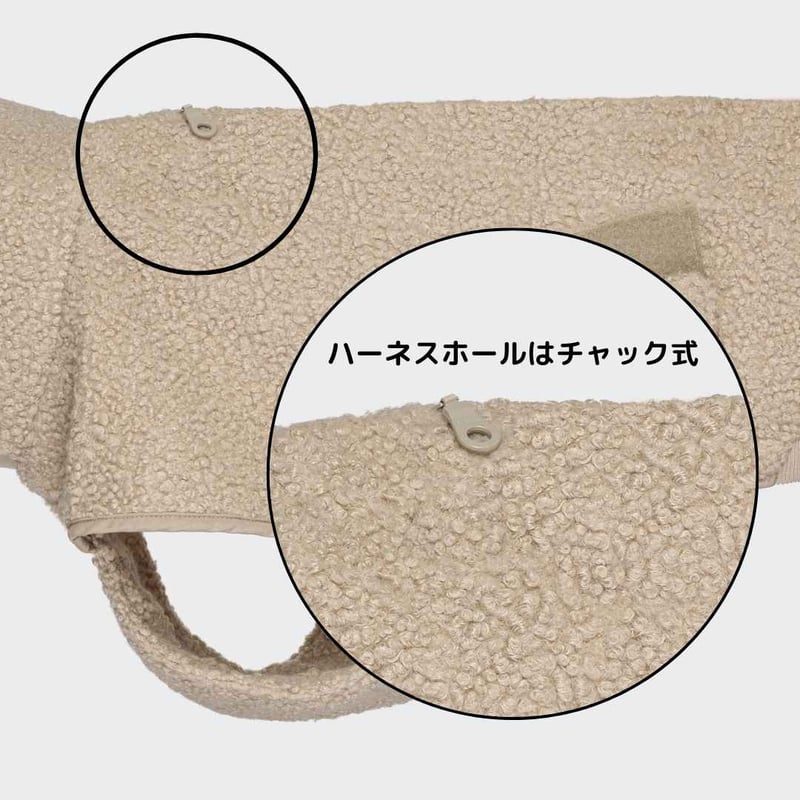 Cloud 7] テディー コート ベージュ | モフモフ mof_mof｜北欧デザイン 