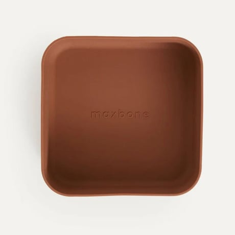 [max-bone]  スクエアボウル＆マット セット キャメル