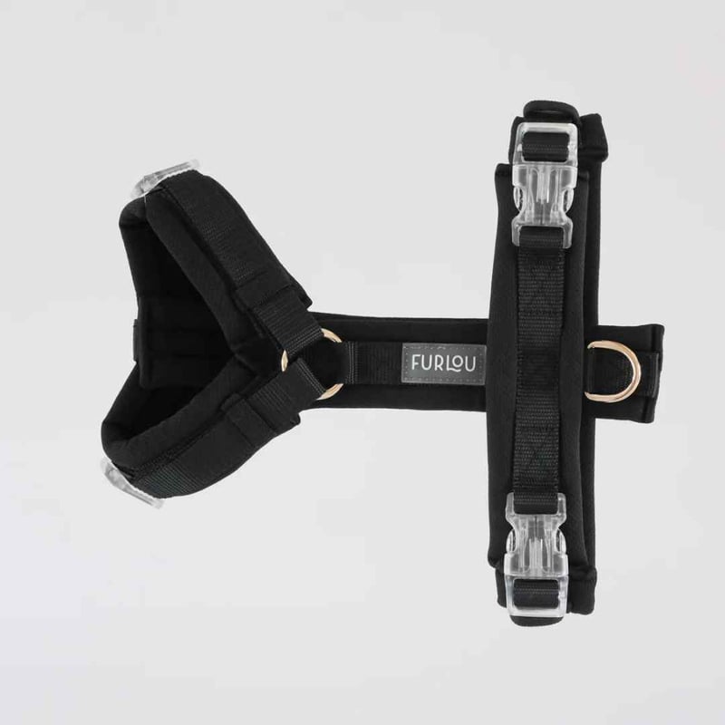 FURLOU] コンフォートY型ハーネス ベージュ/ローズ/ブラック