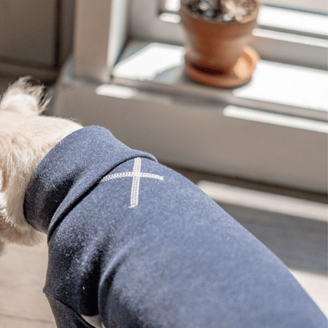 [furryfolks]  High Neck Jumpsuit ネイビー (XSラスト１点）