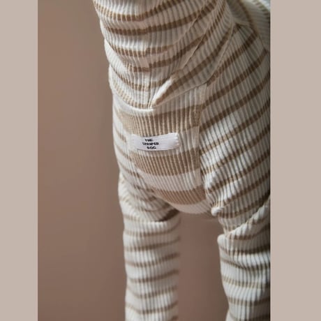 [Striped Dog]  ハイネック リブ ボーダー イタグレ用 ２色
