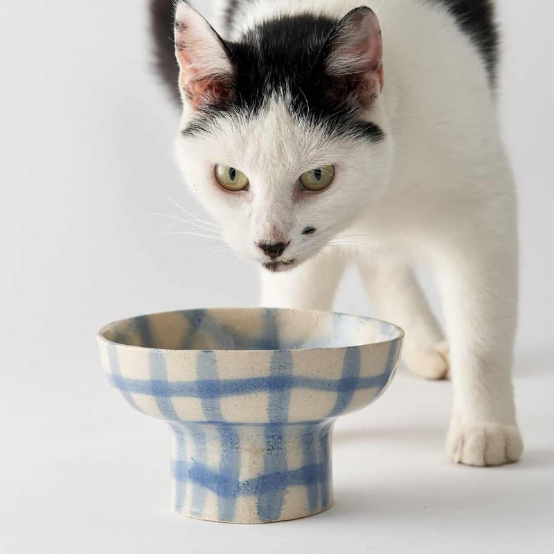 Super Ceramics] フードボウル グリッド/ライン/ブラッシュ | モフモフ