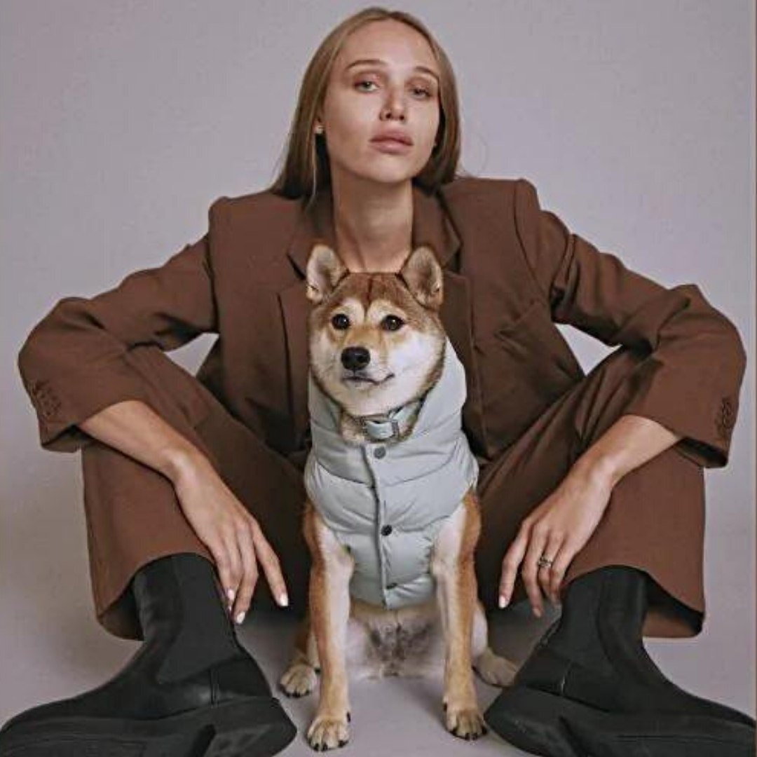 ma x bone 犬用 ダウンベスト max-bone] フードつき防水ダウン