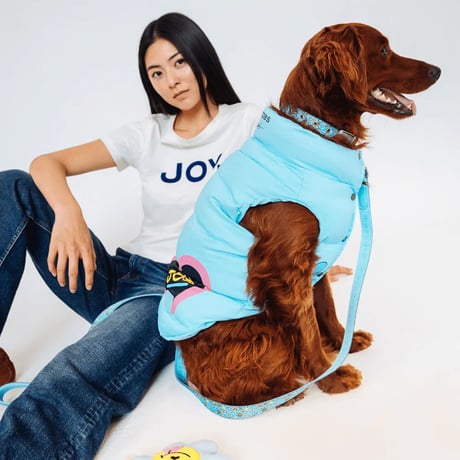[max-bone]  MARC JACOBS x Hattie Stewart ダウン ブルー