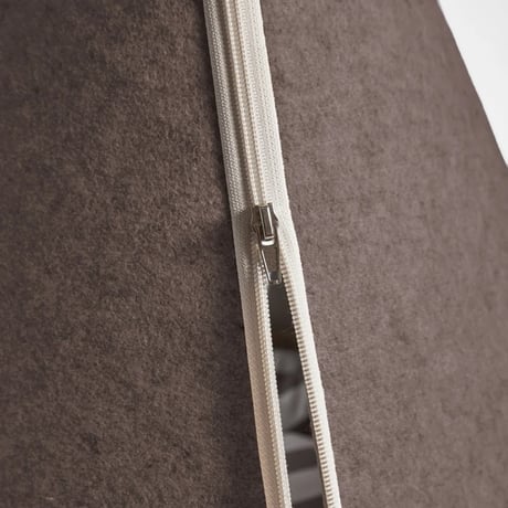 [NOOEE PET]  どこでもおうちテント モカブラウン M