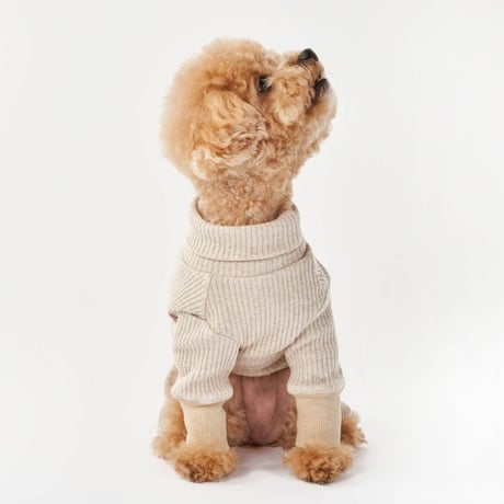 [furryfolks]  ストレッチジャンプスーツ くすみピンク Sから3XLまで