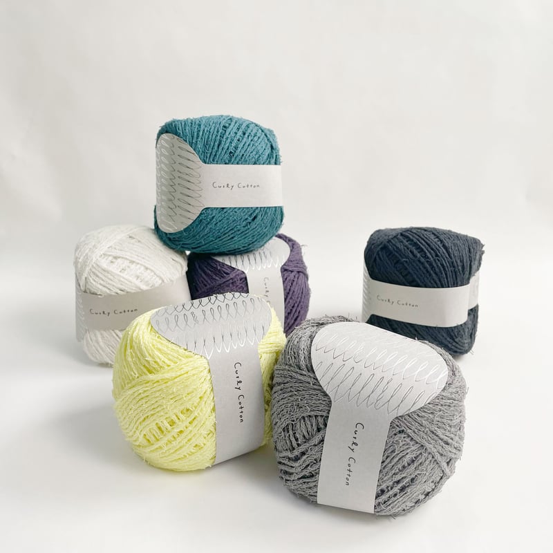 シープスキンショーンカーリーウール天然の刈り取りカーリーウール毛皮敷物 毛糸》【DARUMA】カーリーコットン | KiiTEEKiiTEEKiiTEE // キ