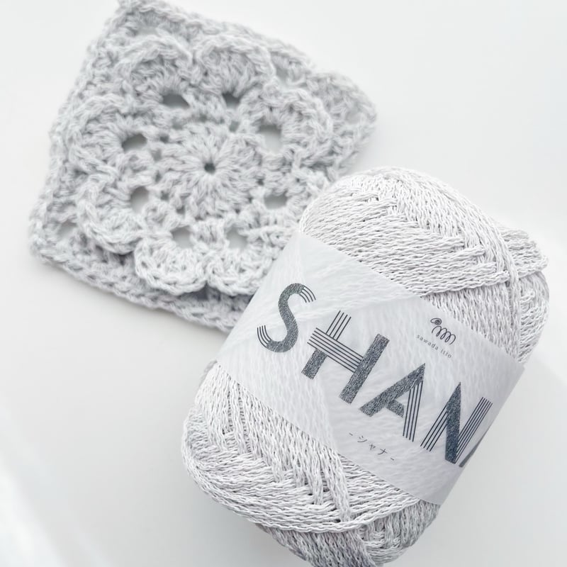 編み物Kit》【かぎ針編み】3DフラワービーズバッグC