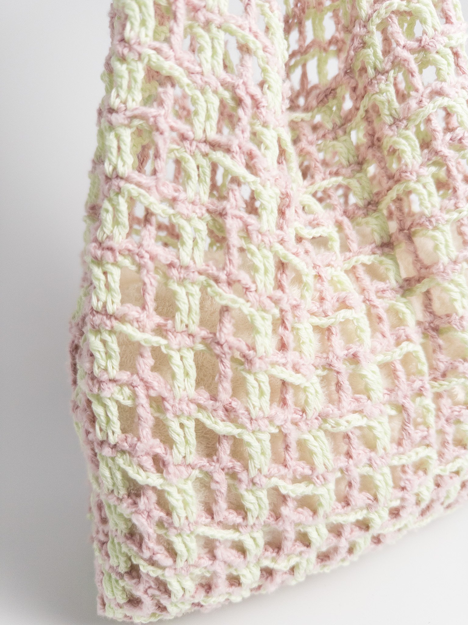 Pattern]サマーチェックメッシュバッグ | KiiTEEKiiTEEKiiTEE /
