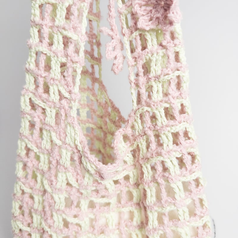 Pattern]サマーチェックメッシュバッグ | KiiTEEKiiTEEKiiTEE /