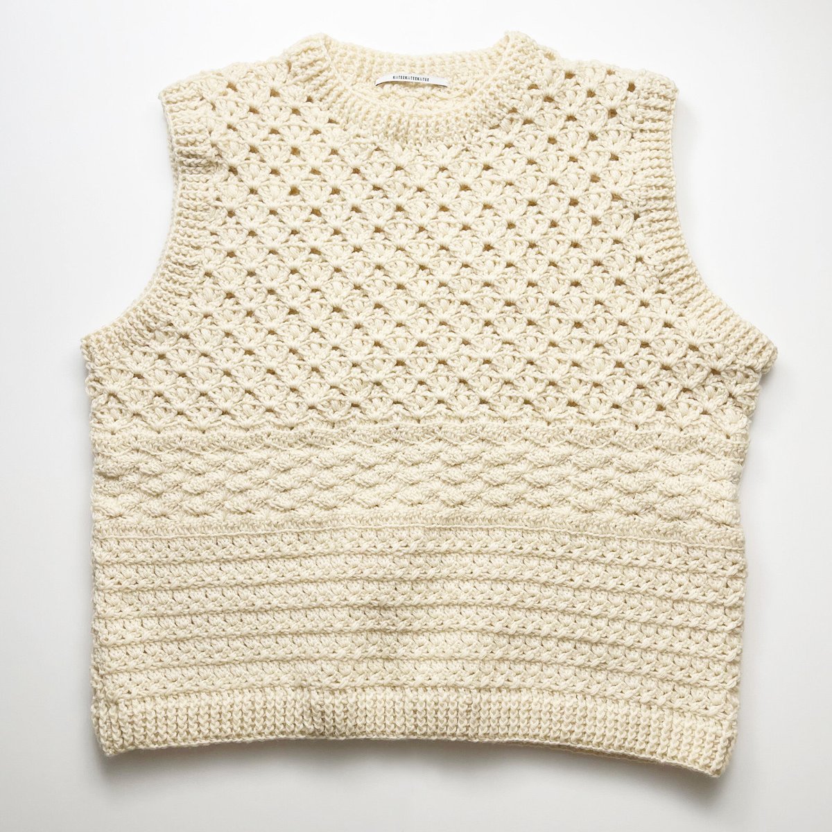 手編みフェルトニットベスト 214072-0_6f647102-9d11-4f2a-