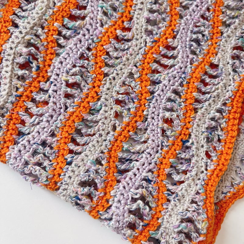 編み物Kit》【かぎ針編み】ウェーブバッグC | KiiTEEKiiTEEKiiTEE /