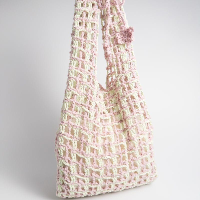 Pattern]サマーチェックメッシュバッグ | KiiTEEKiiTEEKiiTEE /
